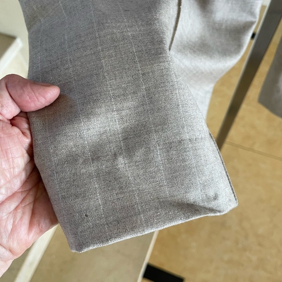 VINTAGE CHANEL WIDE Stylish Gray Dress Pants - Picture 10 of 16